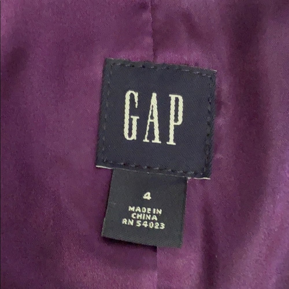 GAP Black Velvet Blazer - Picture 4 of 6